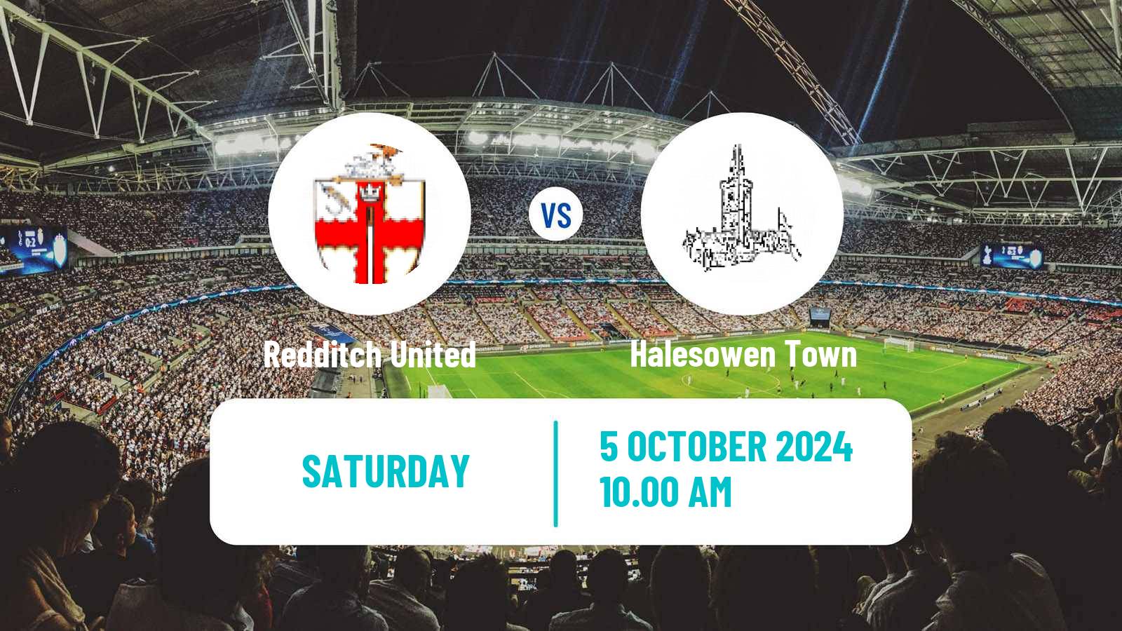 Soccer English FA Trophy Redditch United - Halesowen Town