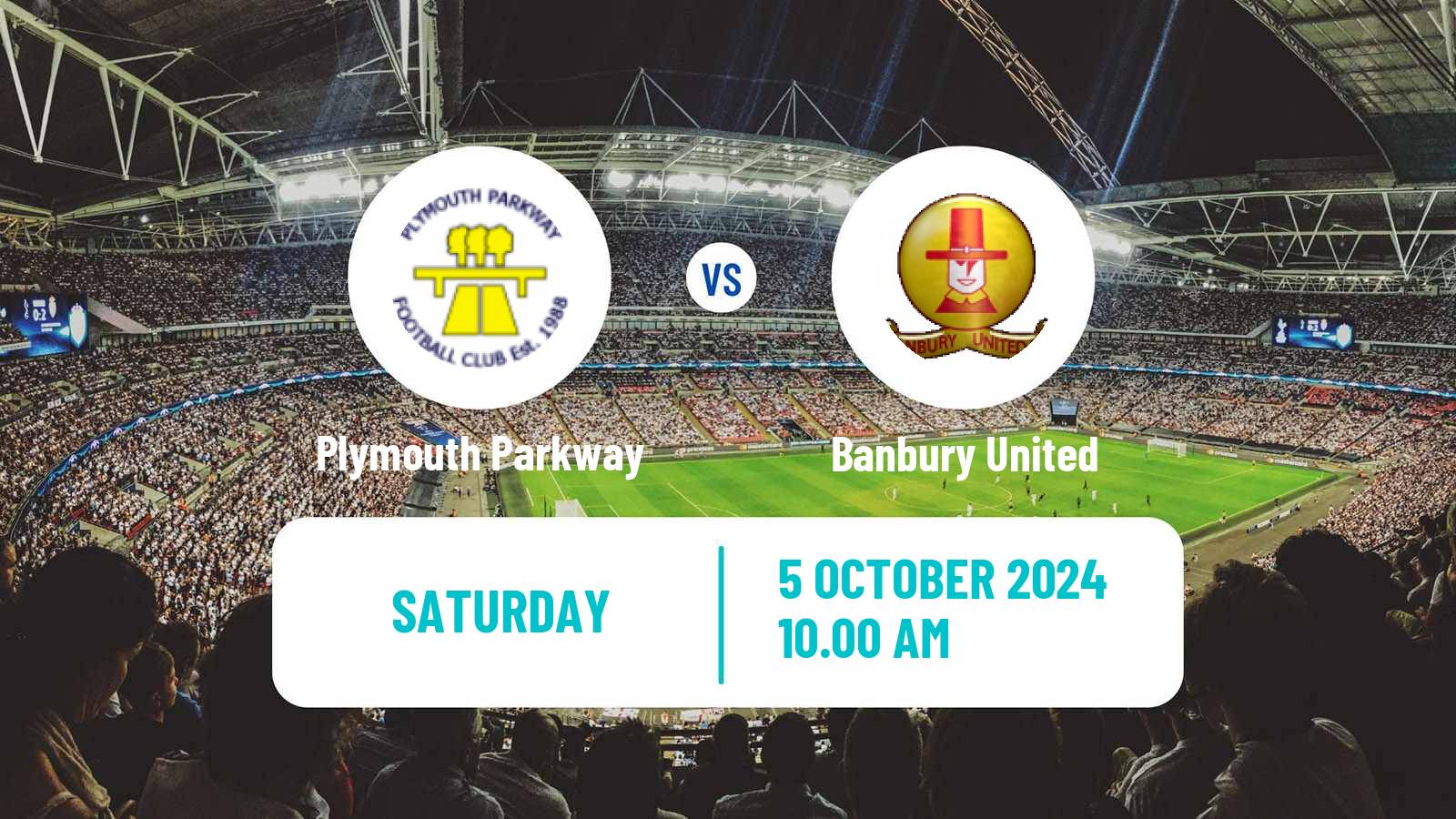 Soccer English FA Trophy Plymouth Parkway - Banbury United