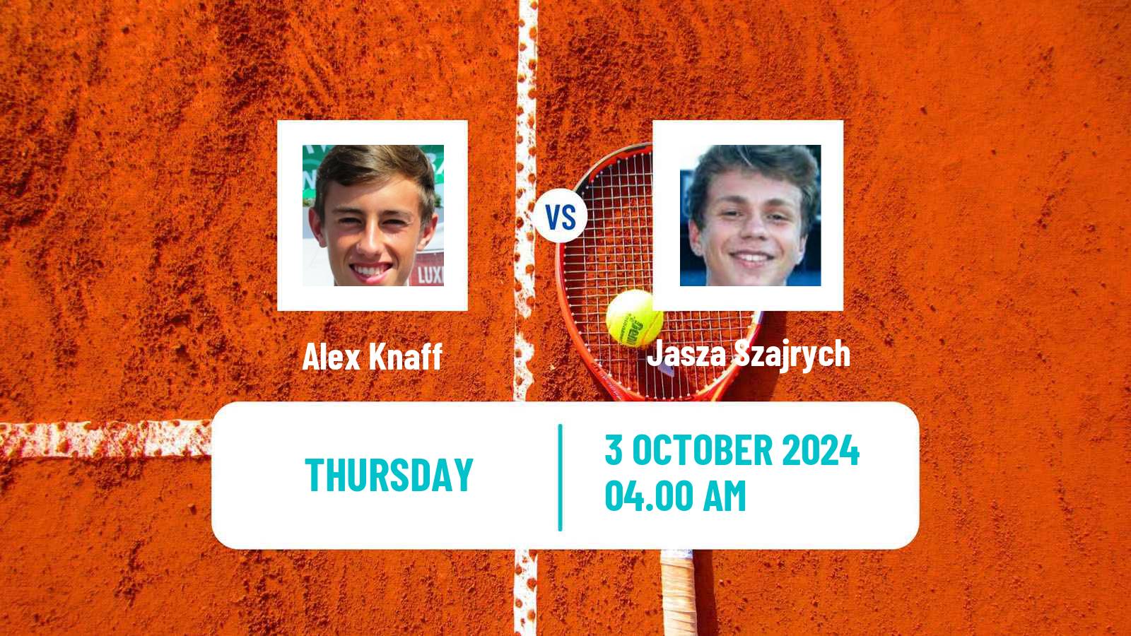 Tennis ITF M15 Grodzisk Mazowiecki 2 Men Alex Knaff - Jasza Szajrych