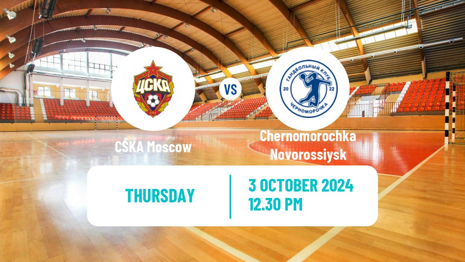 Handball Russian Superleague Handball Women CSKA Moscow - Chernomorochka Novorossiysk