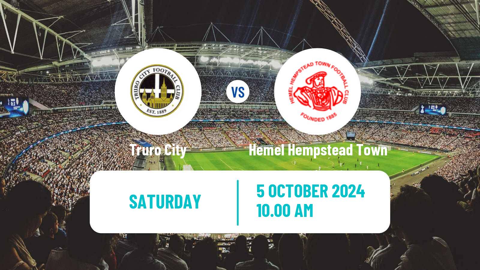 Soccer English National League South Truro City - Hemel Hempstead Town