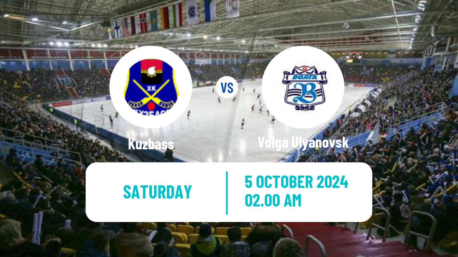 Bandy Russian Cup Bandy Kuzbass - Volga Ulyanovsk