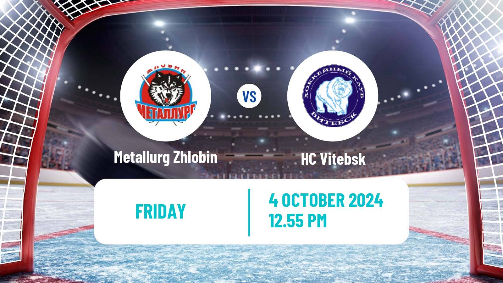 Hockey Belarusian Extraleague Metallurg Zhlobin - Vitebsk