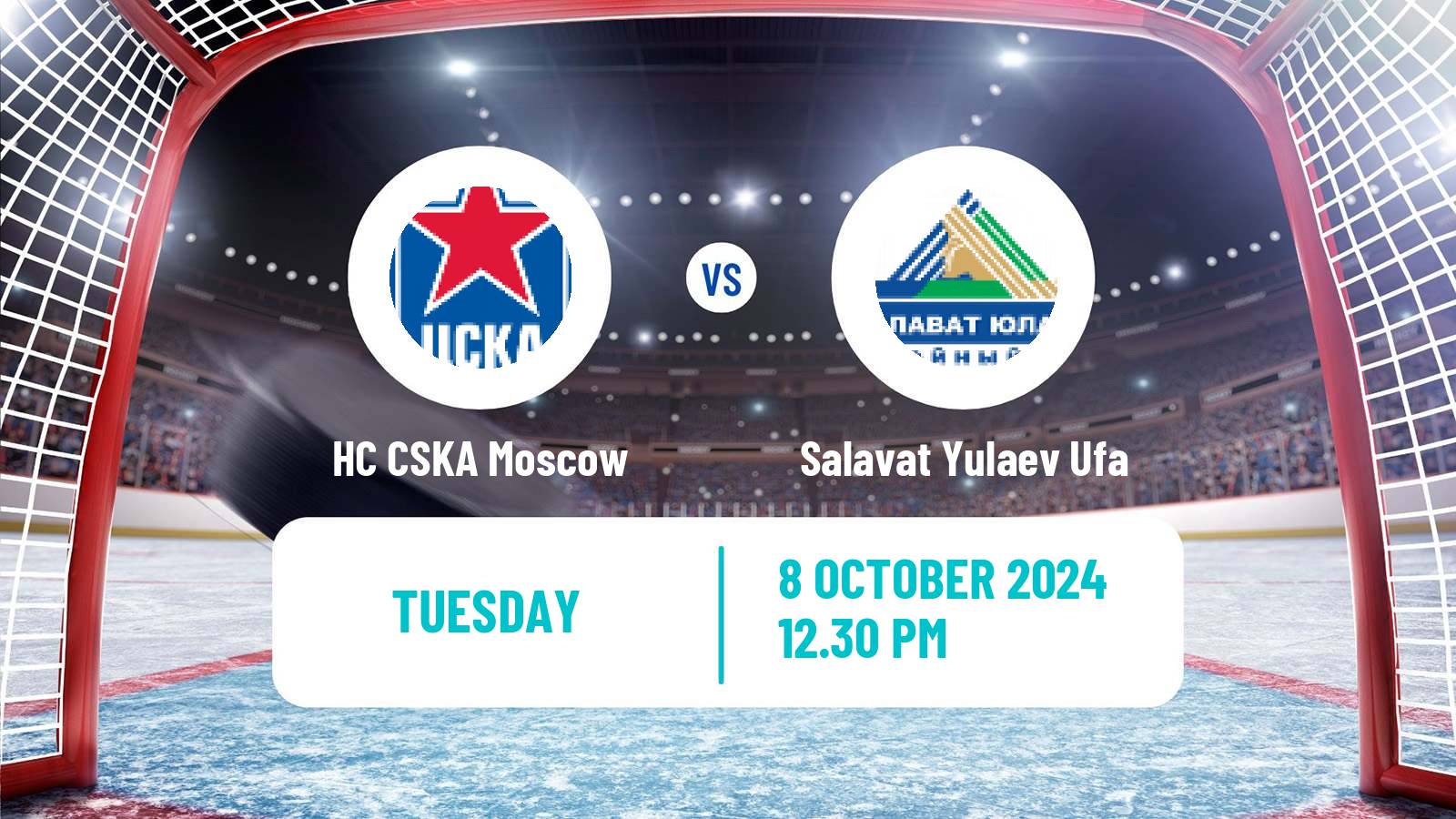 Hockey KHL HC CSKA Moscow - Salavat Yulaev Ufa