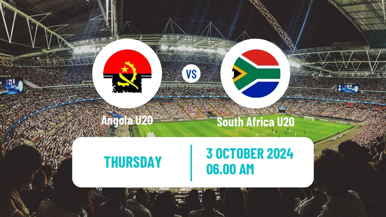 Soccer COSAFA Championship U20 Angola U20 - South Africa U20