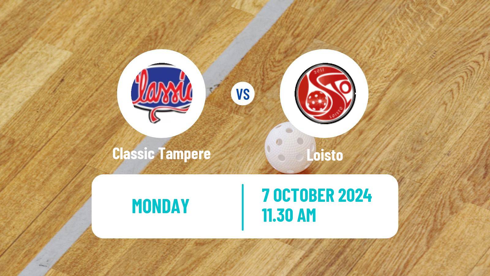 Floorball Finnish F-Liiga Women Classic Tampere - Loisto