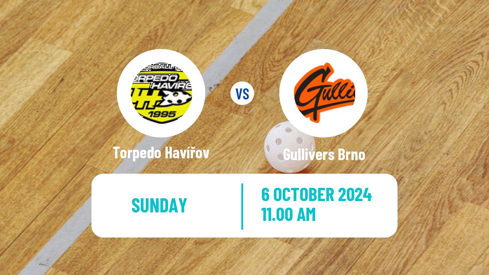 Floorball Czech 1 Liga Floorball Torpedo Havířov - Gullivers Brno