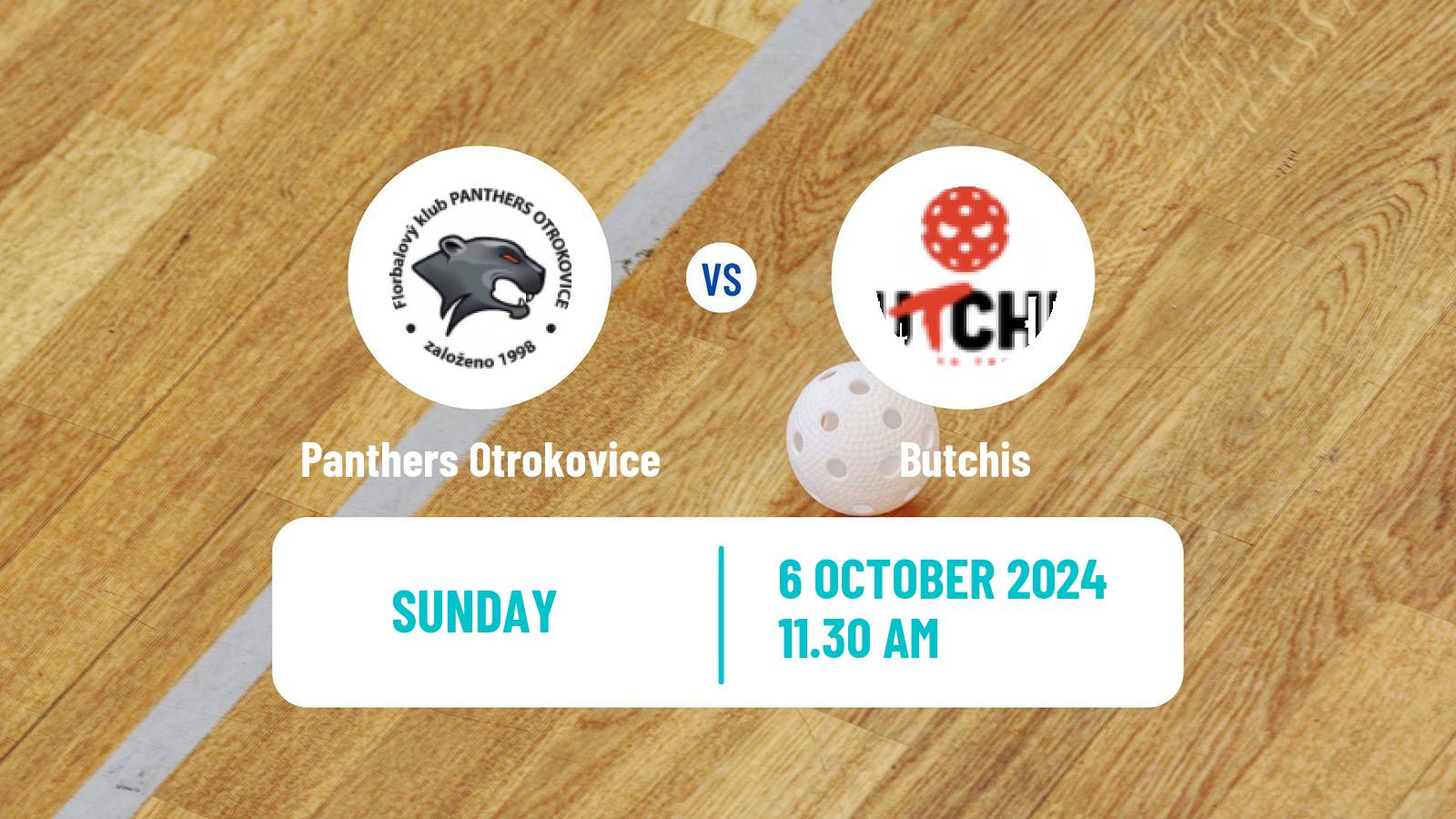 Floorball Czech 1 Liga Floorball Panthers Otrokovice - Butchis