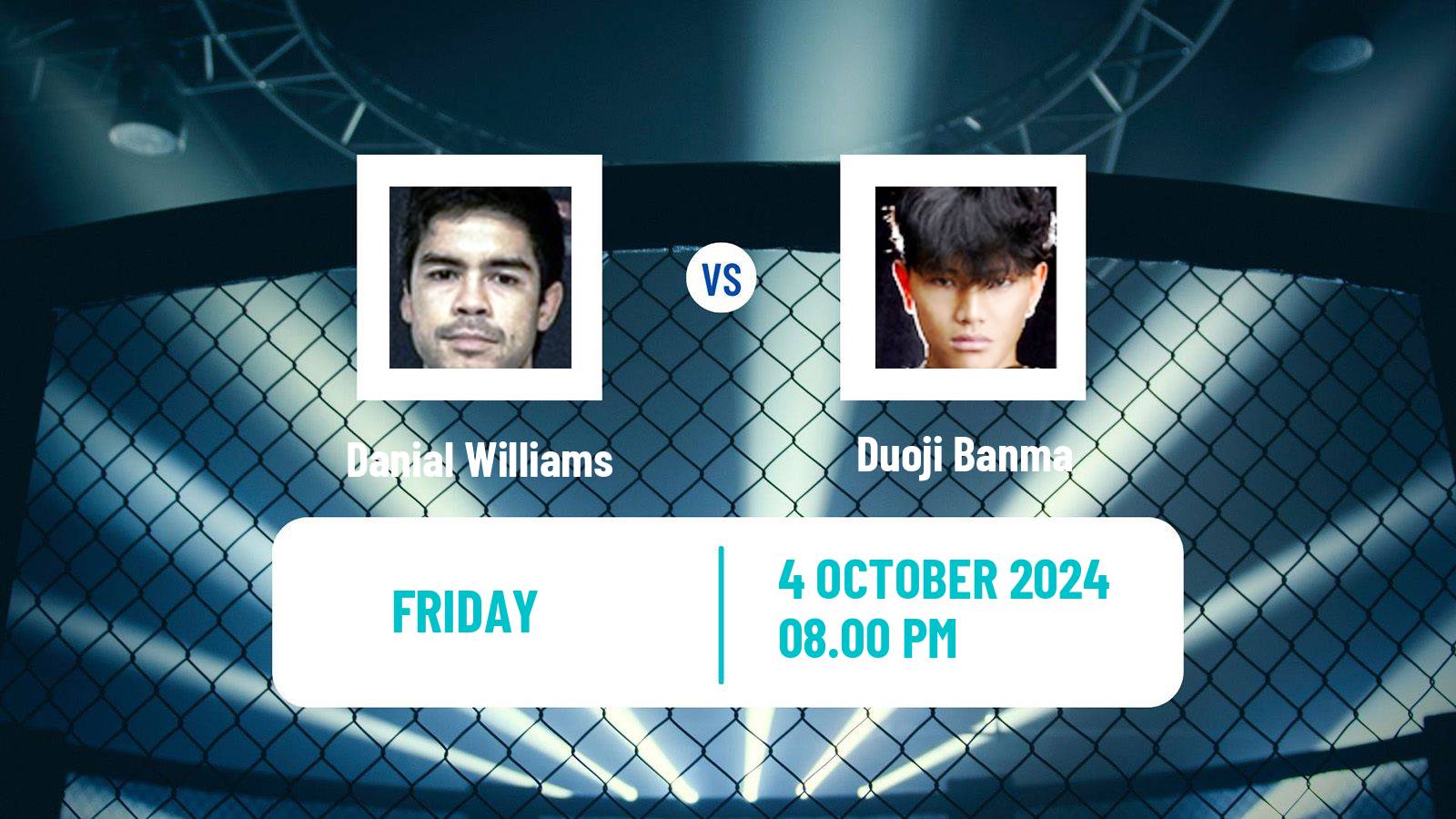 MMA Flyweight One Championship Men Danial Williams - Duoji Banma