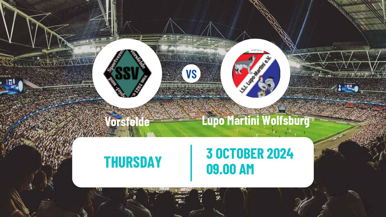 Soccer German Oberliga Niedersachsen Vorsfelde - Lupo Martini Wolfsburg