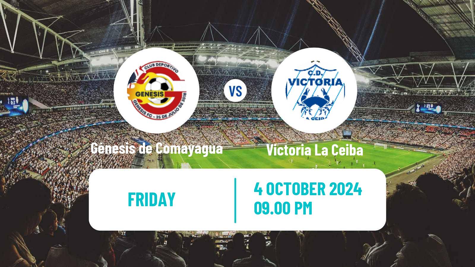 Soccer Honduras Liga Nacional Génesis de Comayagua - Victoria La Ceiba