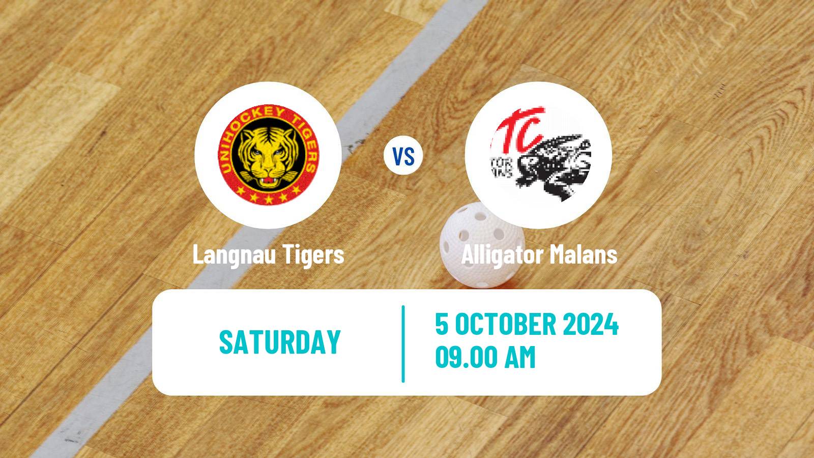 Floorball Swiss NLA Floorball Langnau Tigers - Alligator Malans