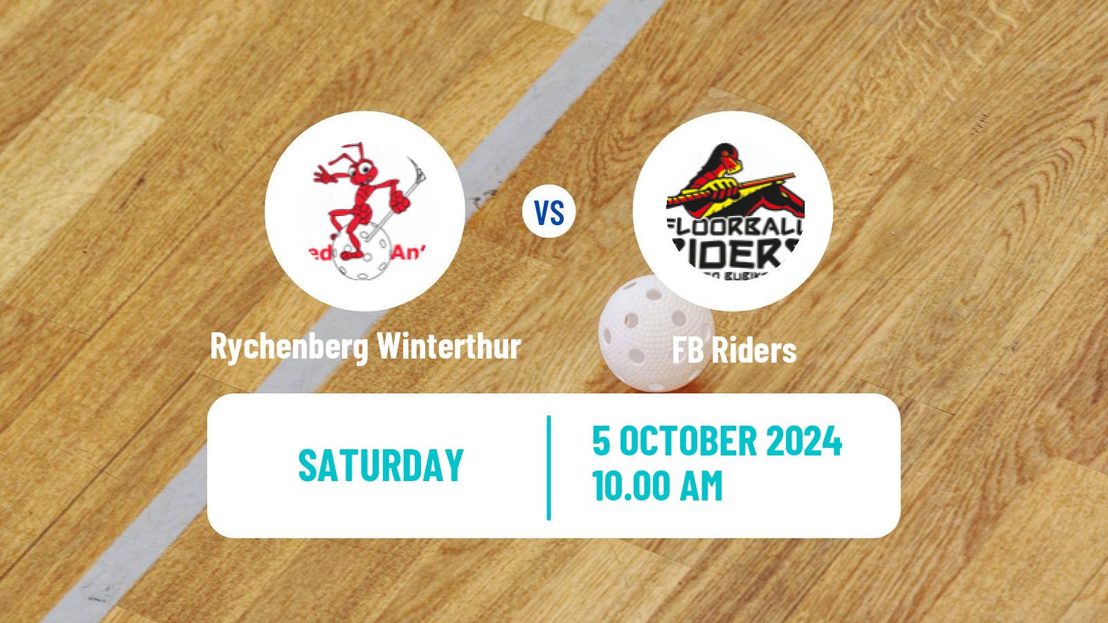 Floorball Swiss NLA Floorball Women Rychenberg Winterthur - FB Riders