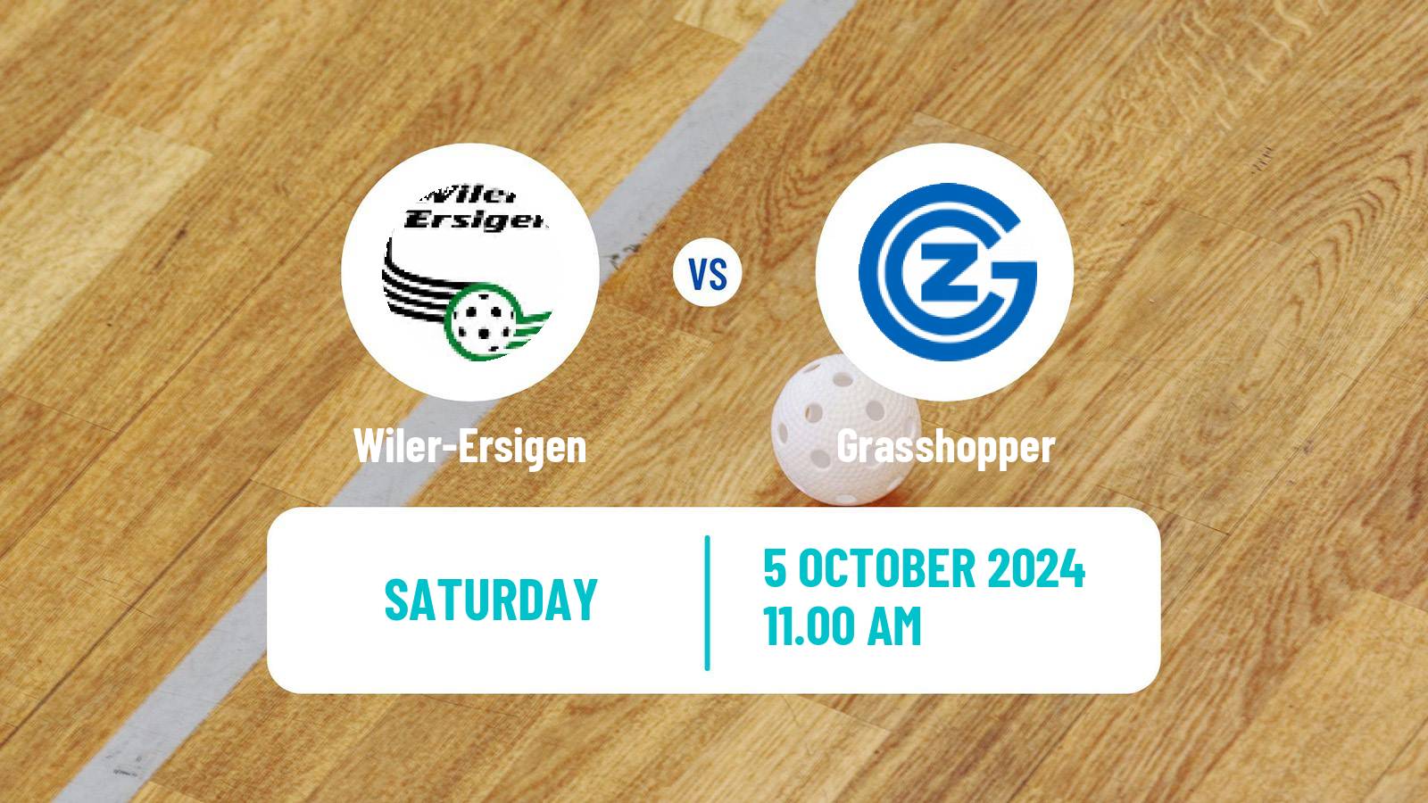 Floorball Swiss NLA Floorball Wiler-Ersigen - Grasshopper