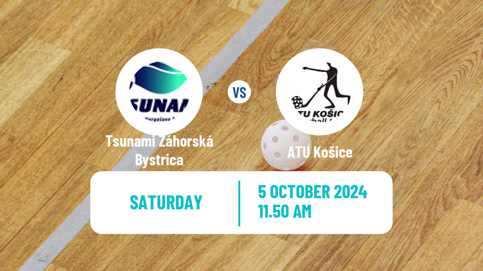 Floorball Slovak Extraliga Floorball Tsunami Záhorská Bystrica - ATU Košice