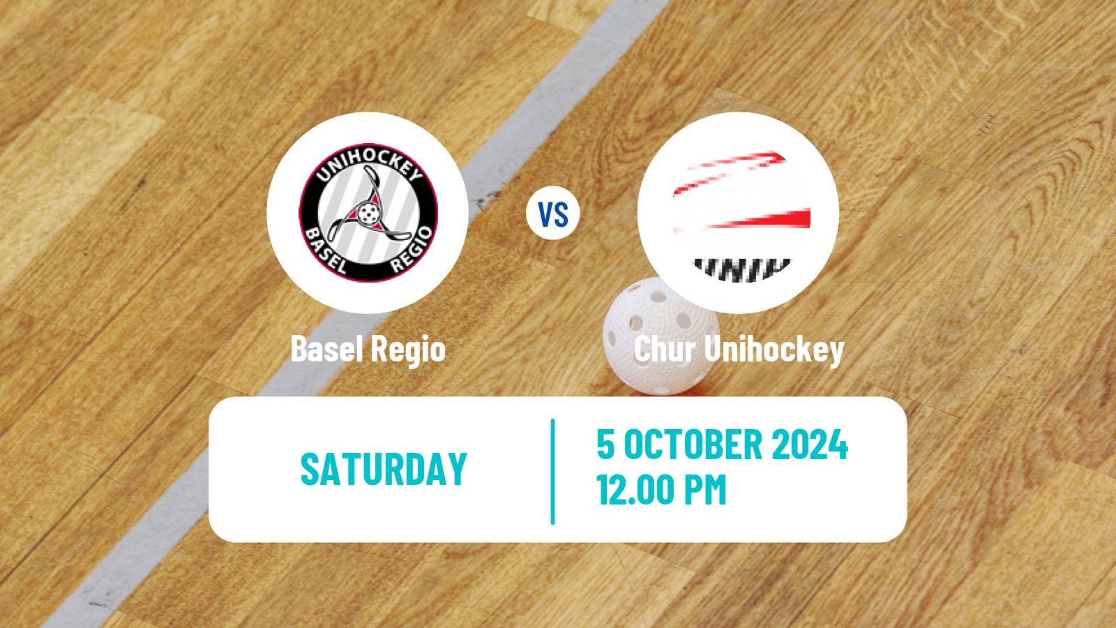 Floorball Swiss NLA Floorball Basel Regio - Chur Unihockey