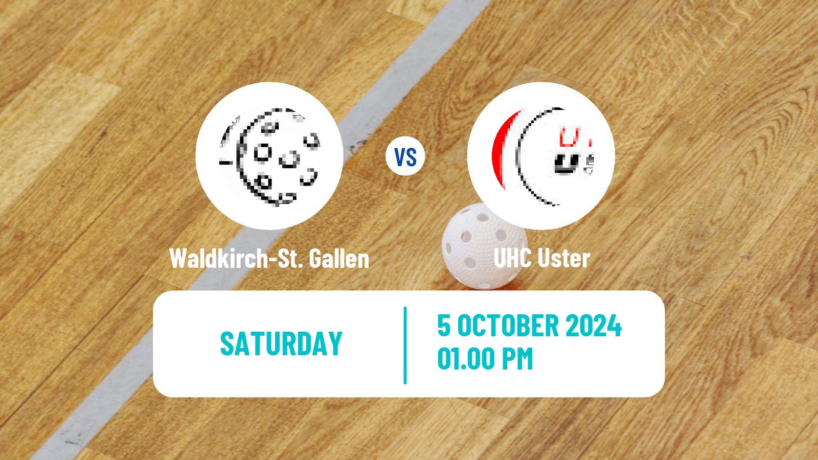 Floorball Swiss NLA Floorball Waldkirch-St. Gallen - Uster