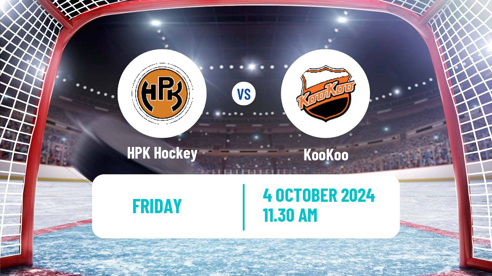 Hockey Finnish SM-liiga HPK - KooKoo