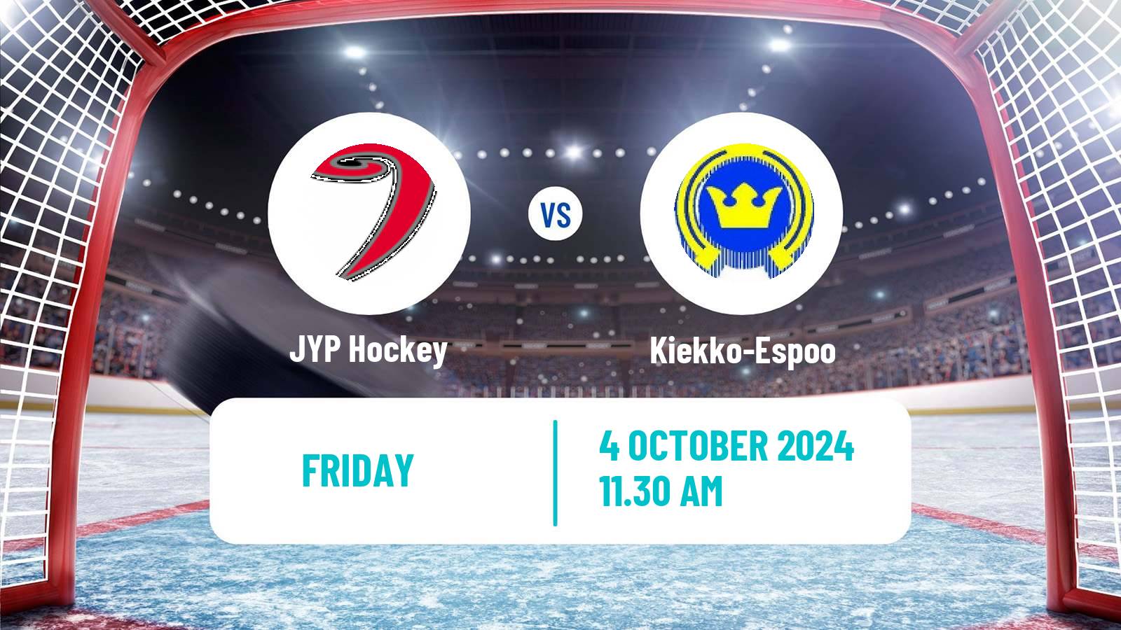 Hockey Finnish SM-liiga JYP - Kiekko-Espoo