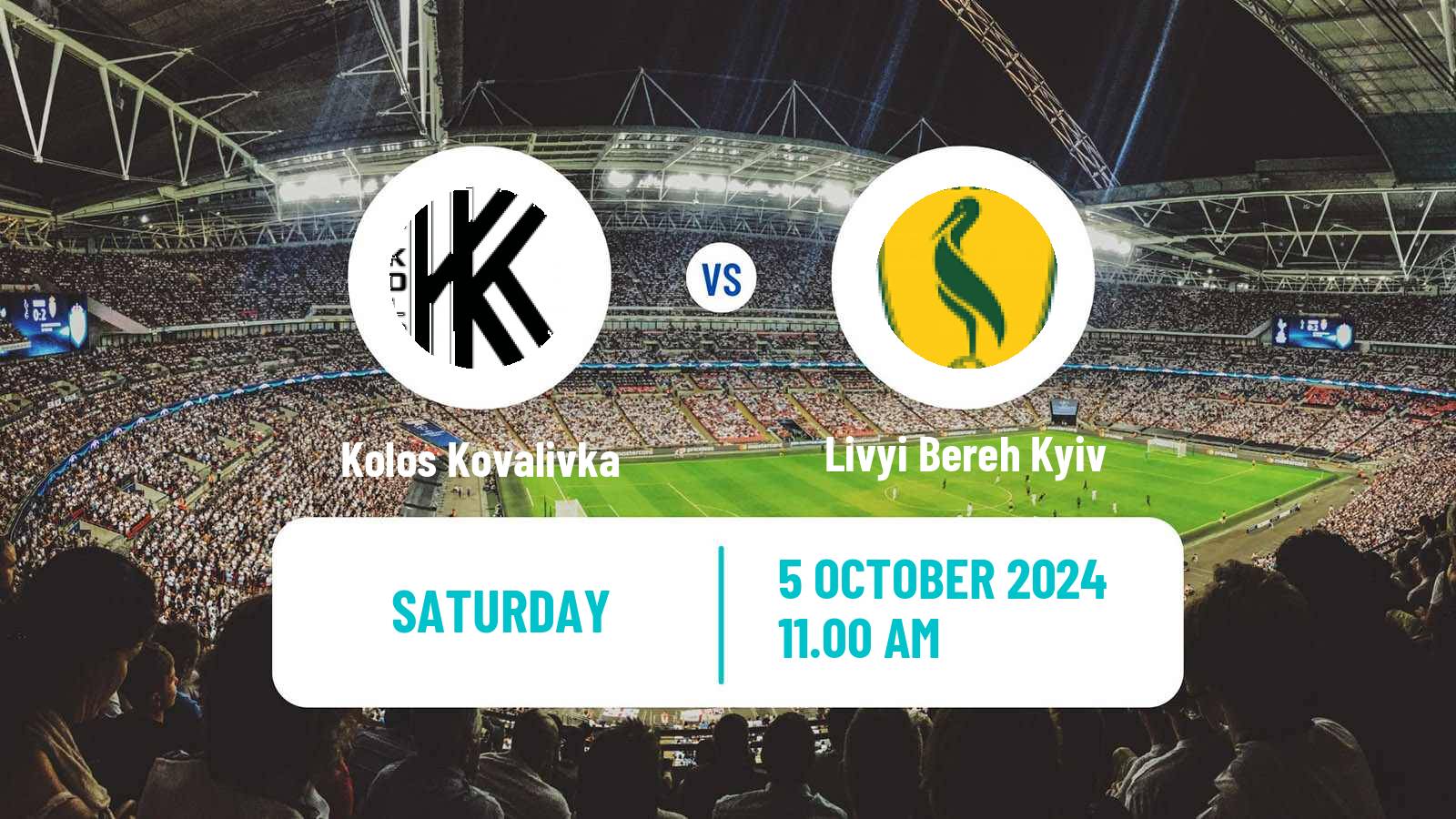 Soccer Ukrainian Premier League Kolos Kovalivka - Livyi Bereh Kyiv