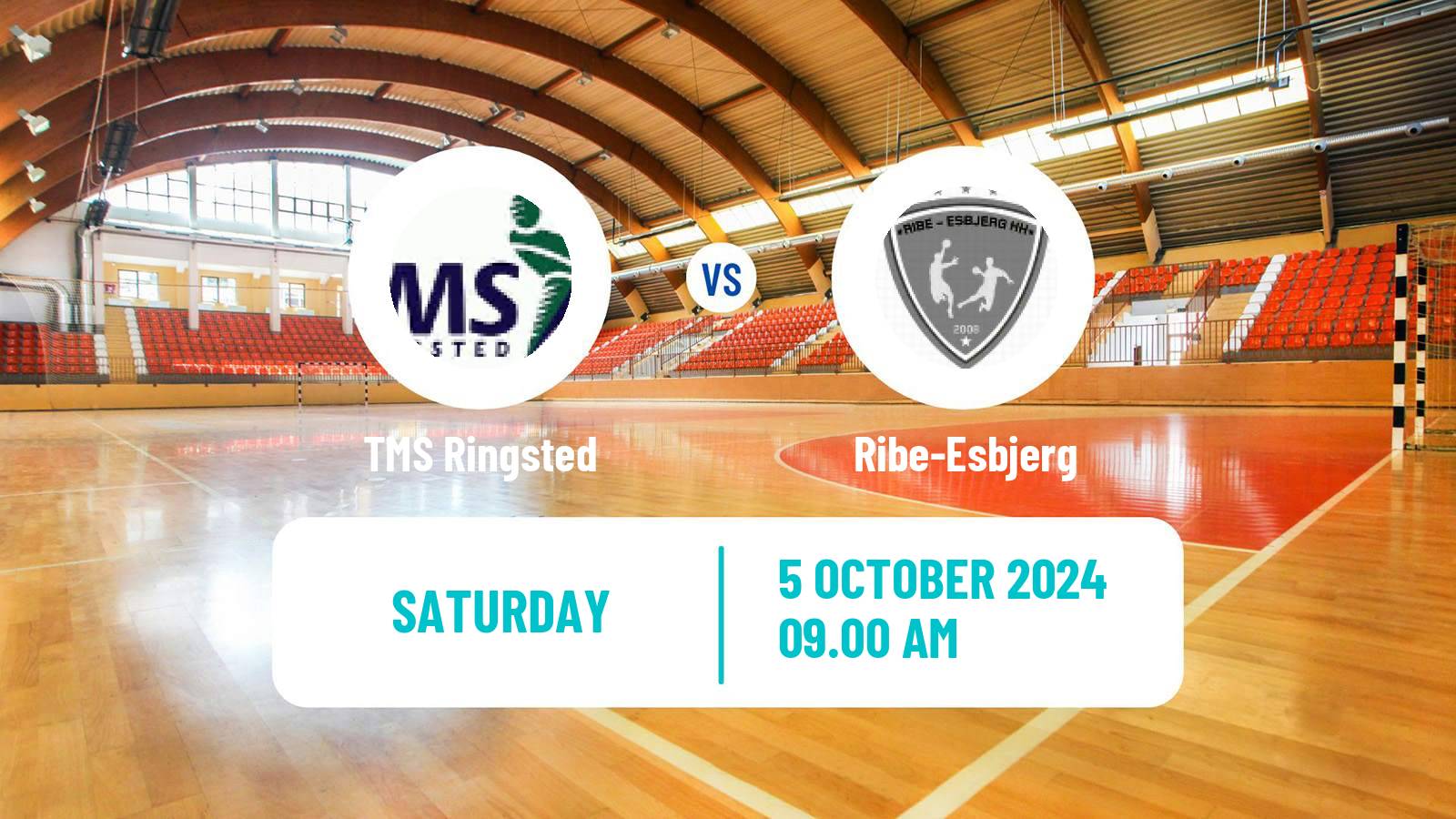 Handball Danish Handbold Ligaen Ringsted - Ribe-Esbjerg