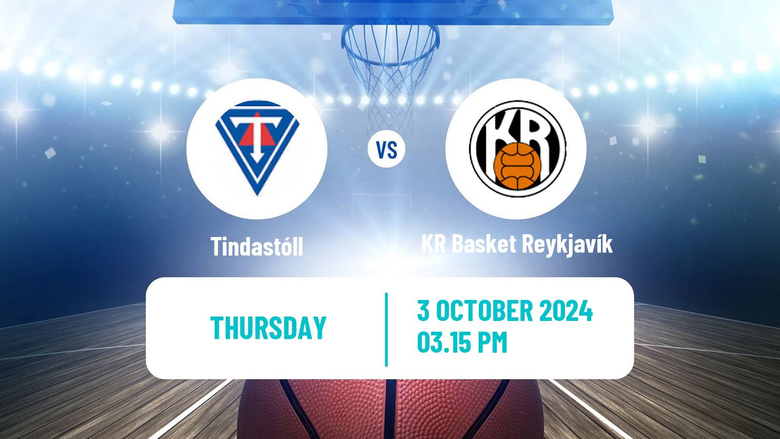 Basketball Icelandic Premier League Basketball Tindastóll - KR Basket Reykjavík