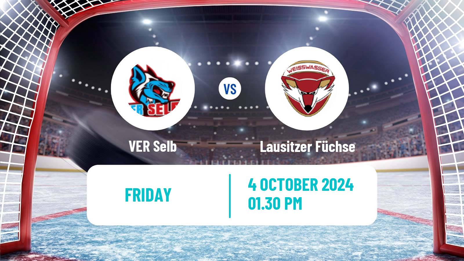 Hockey German DEL2 VER Selb - Lausitzer Füchse