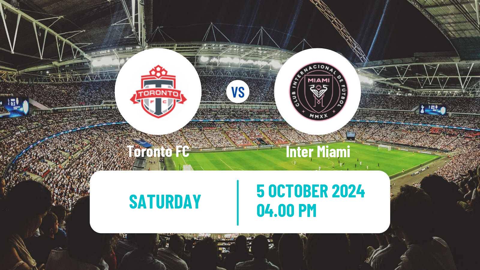 Soccer MLS Toronto FC - Inter Miami