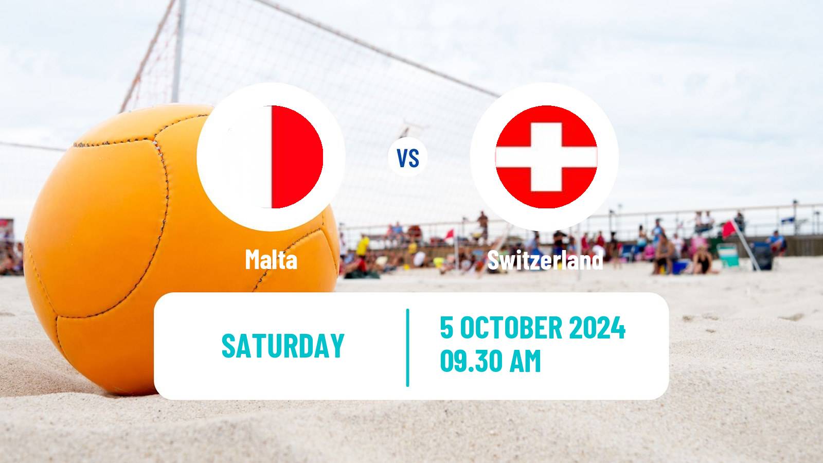 Beach soccer World Cup Malta - Switzerland