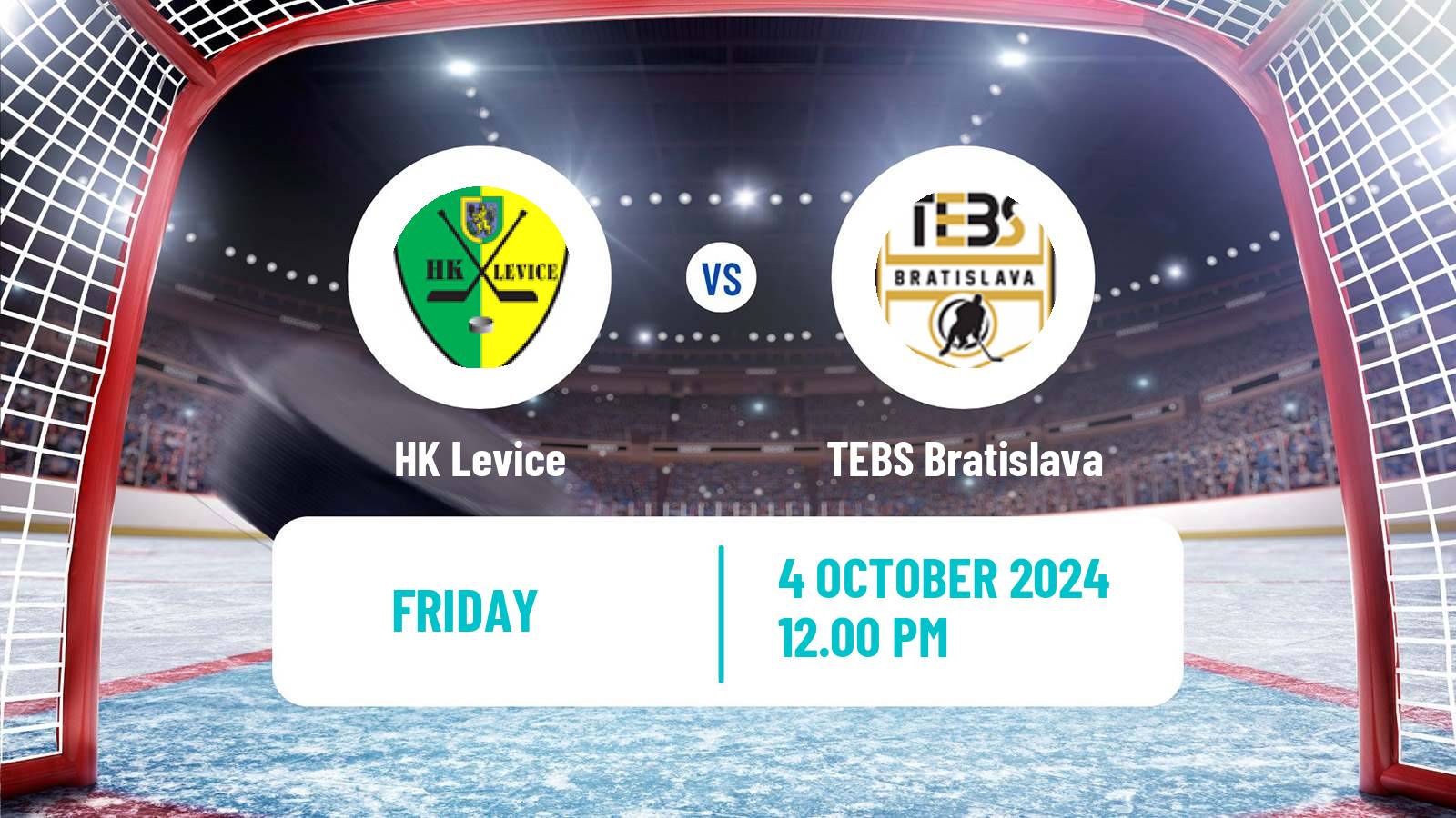 Hockey Slovak 1 Liga Hockey Levice - TEBS Bratislava