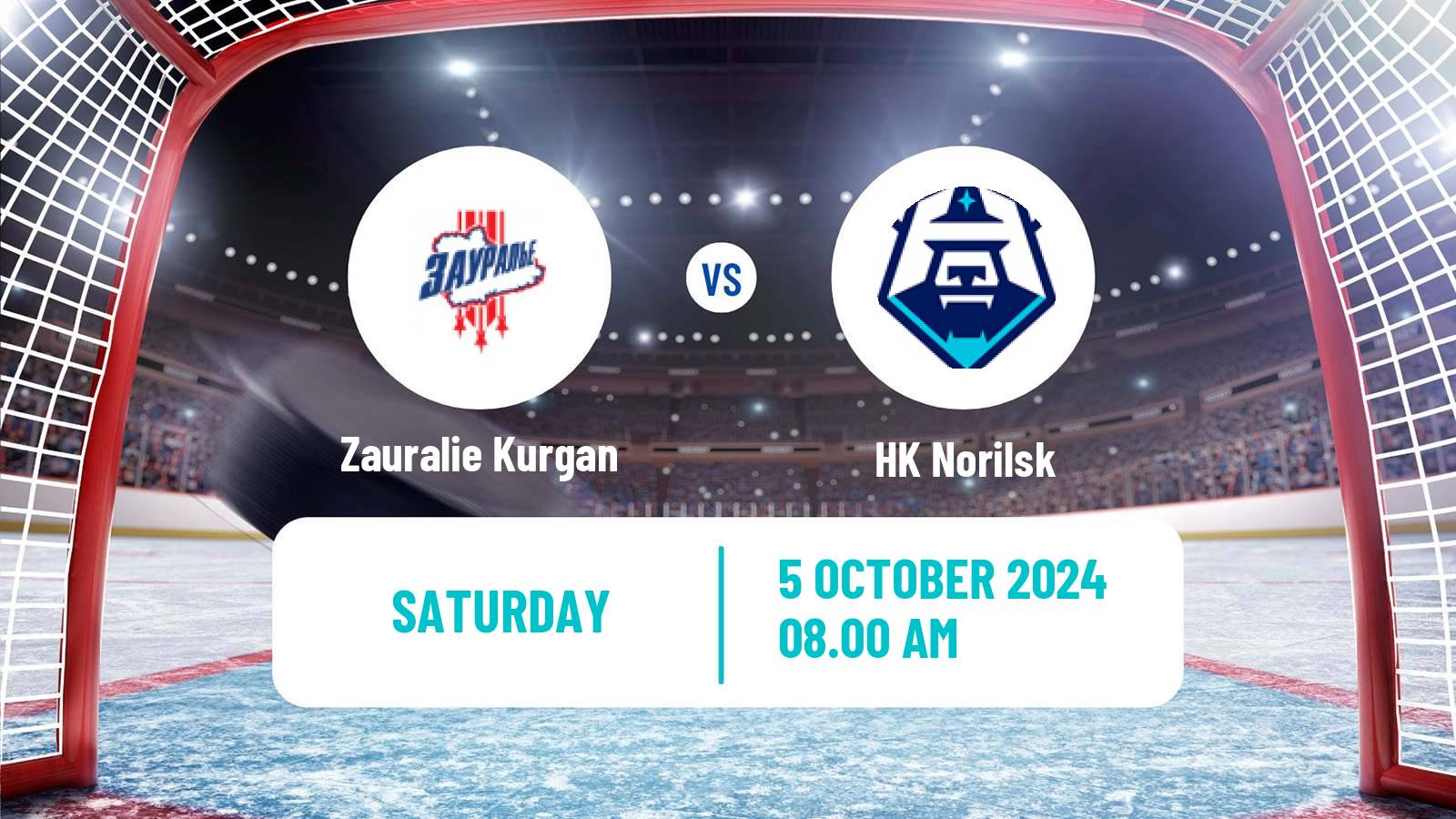 Hockey VHL Zauralie Kurgan - Norilsk