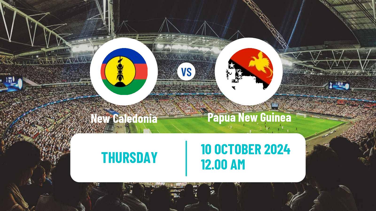 Soccer FIFA World Cup New Caledonia - Papua New Guinea