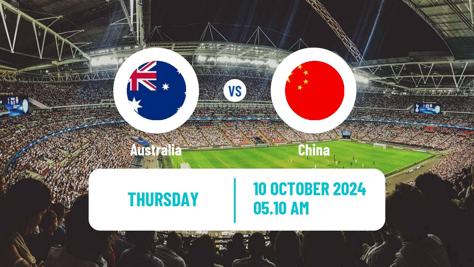 Soccer FIFA World Cup Australia - China