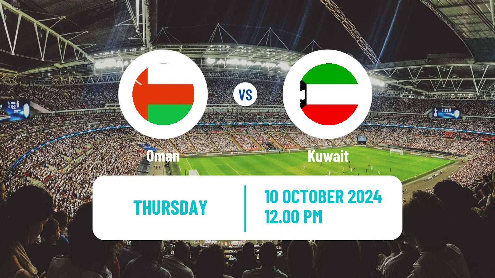 Soccer FIFA World Cup Oman - Kuwait