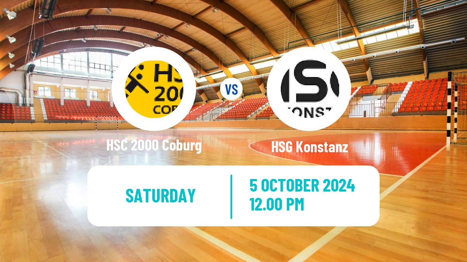 Handball German 2 Bundesliga Handball HSC 2000 Coburg - Konstanz