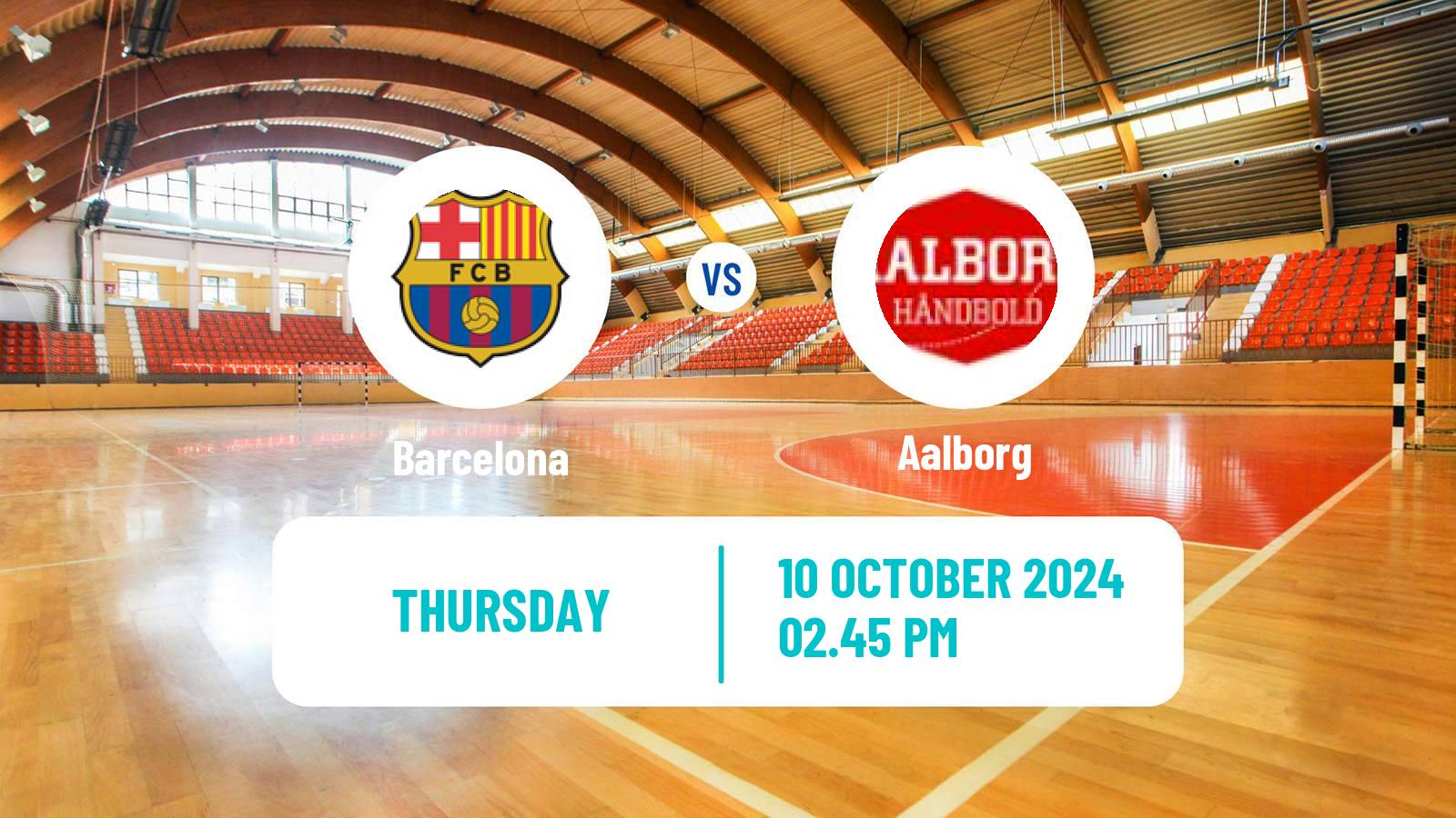 Handball EHF Champions League Barcelona - Aalborg