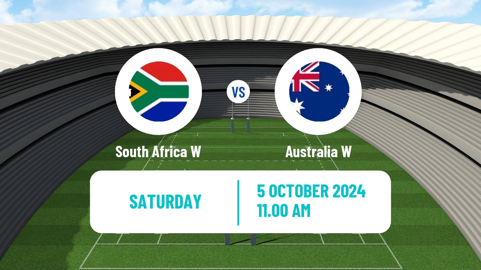 Rugby union WXV 2 Rugby Women South Africa W - Australia W