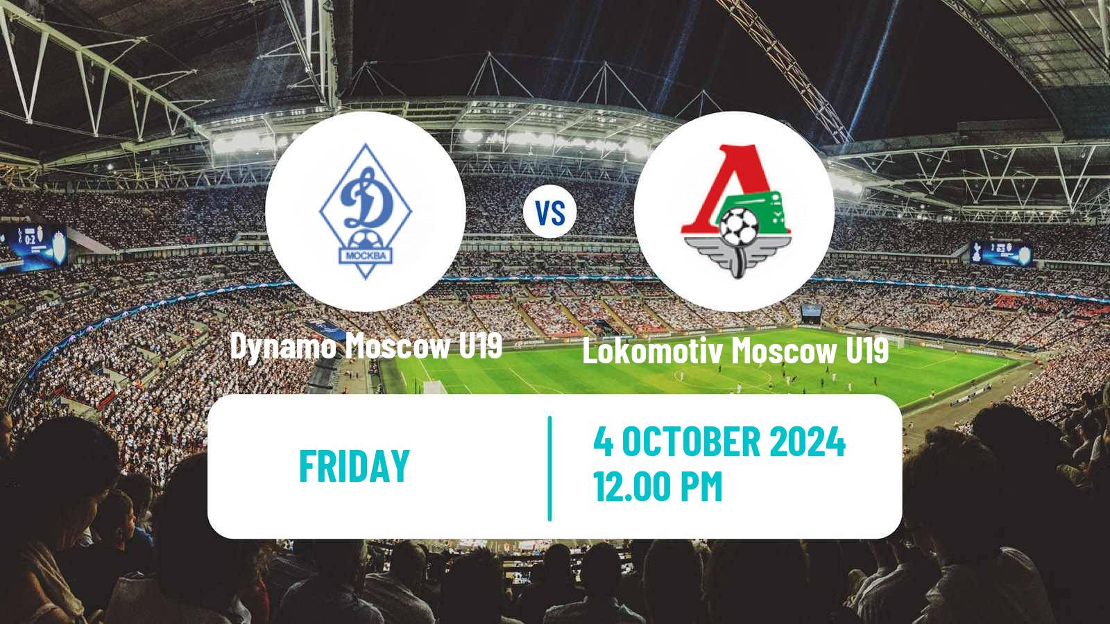 Soccer Russian Youth League Dynamo Moscow U19 - Lokomotiv Moscow U19