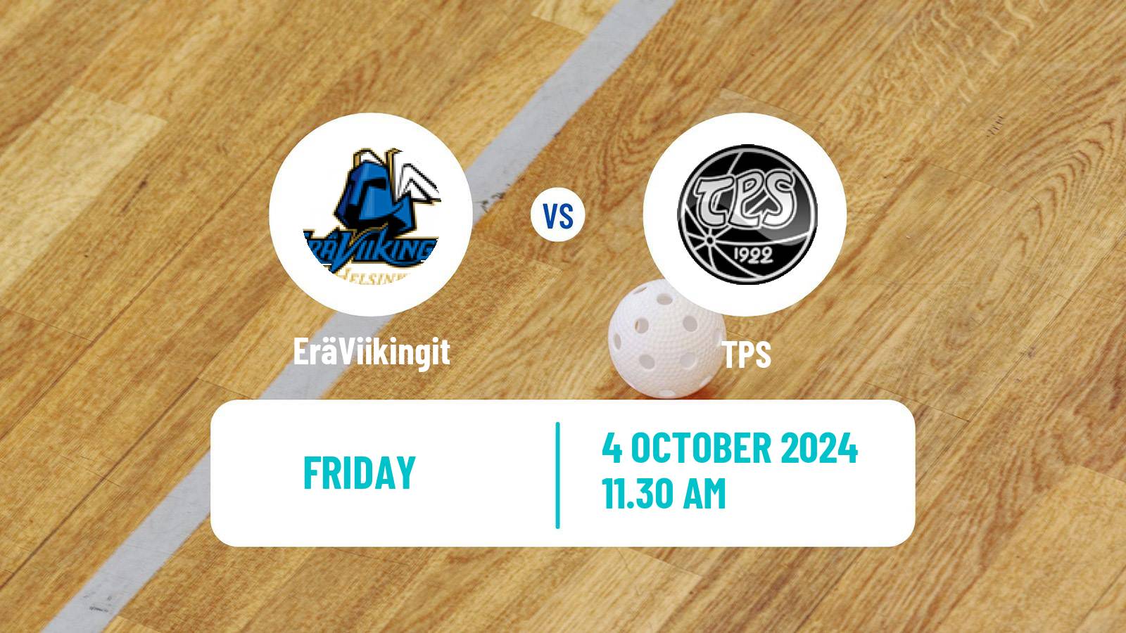 Floorball Finnish F-Liiga EräViikingit - TPS