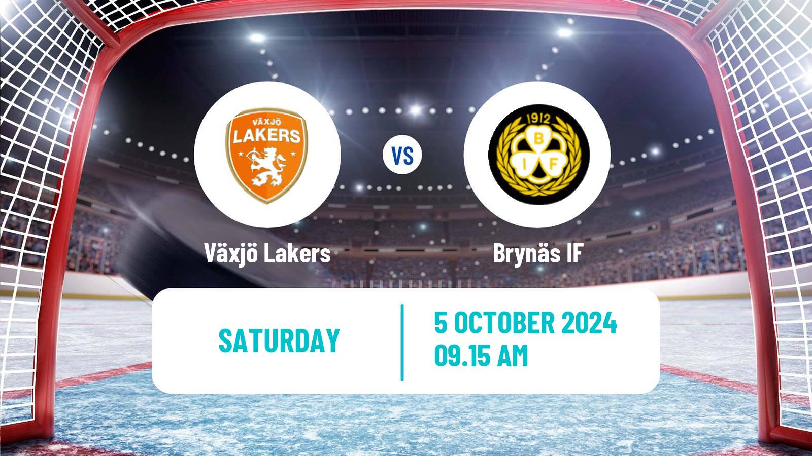 Hockey SHL Växjö Lakers - Brynäs