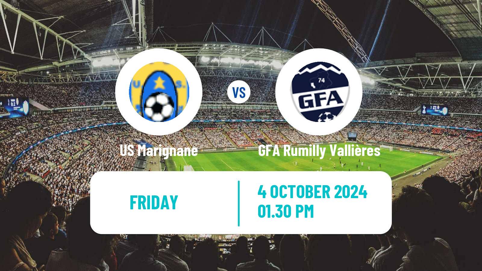 Soccer French National 2 - Group A Marignane - GFA Rumilly Vallières