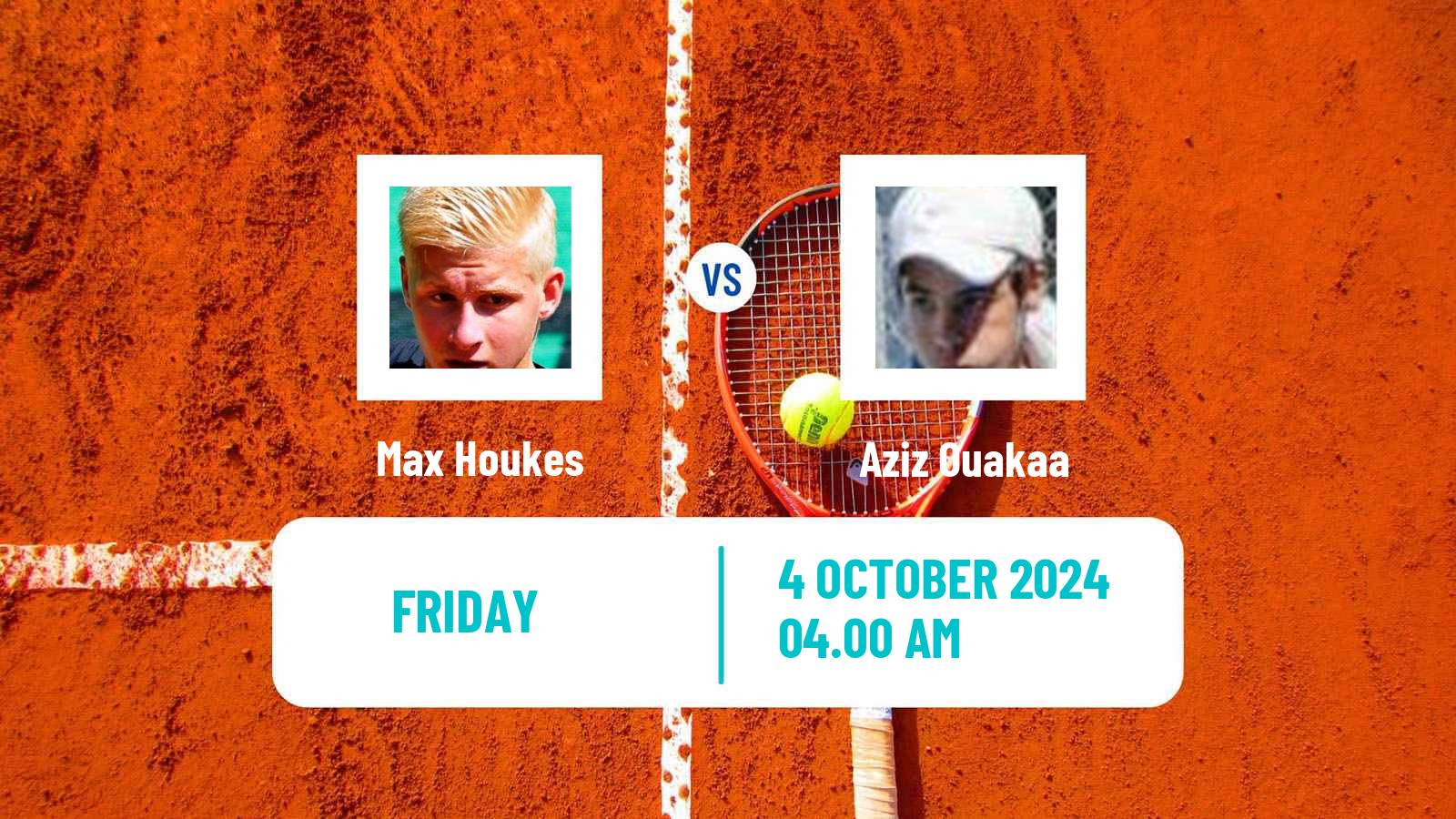 Tennis ITF M25 Kigali 2 Men Max Houkes - Aziz Ouakaa