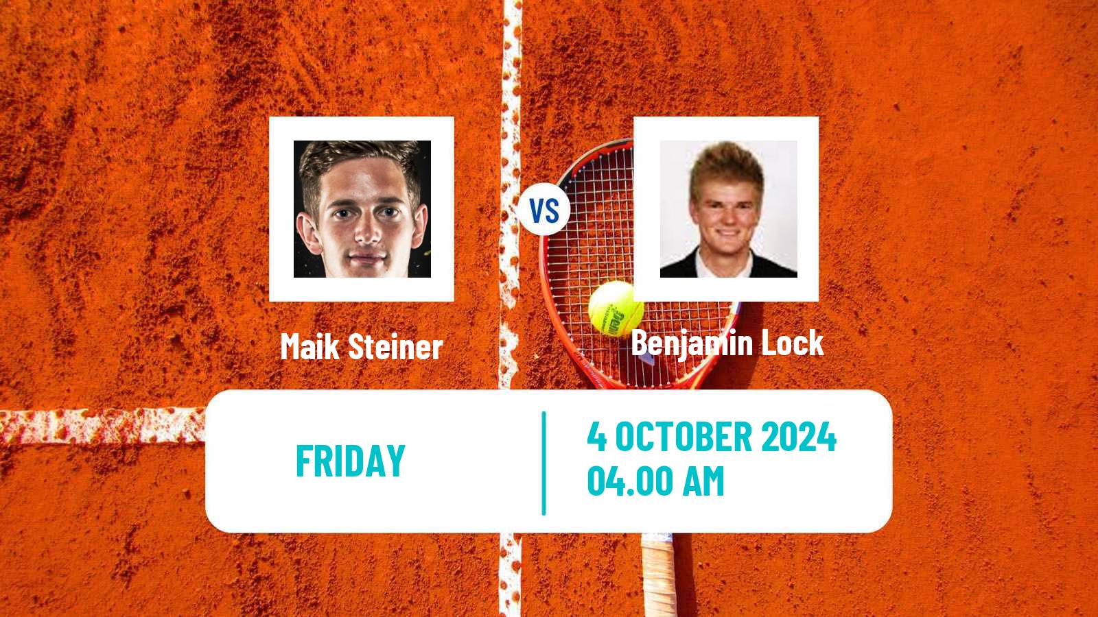 Tennis ITF M25 Kigali 2 Men Maik Steiner - Benjamin Lock