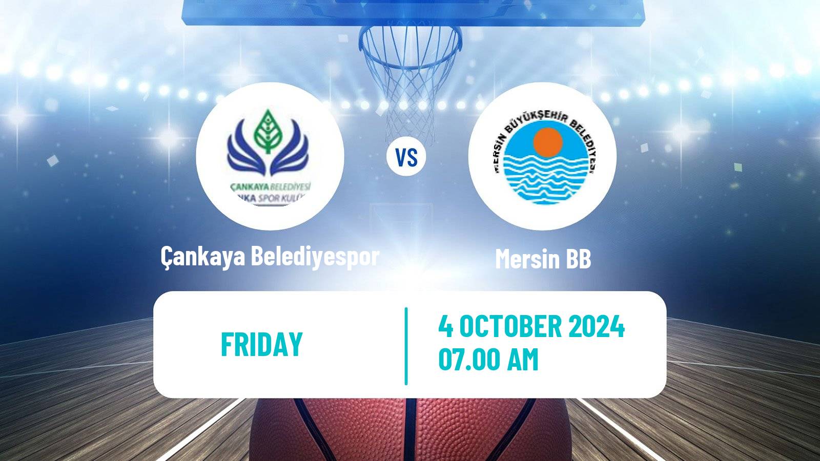 Basketball Turkish TKBL Women Çankaya Belediyespor - Mersin BB