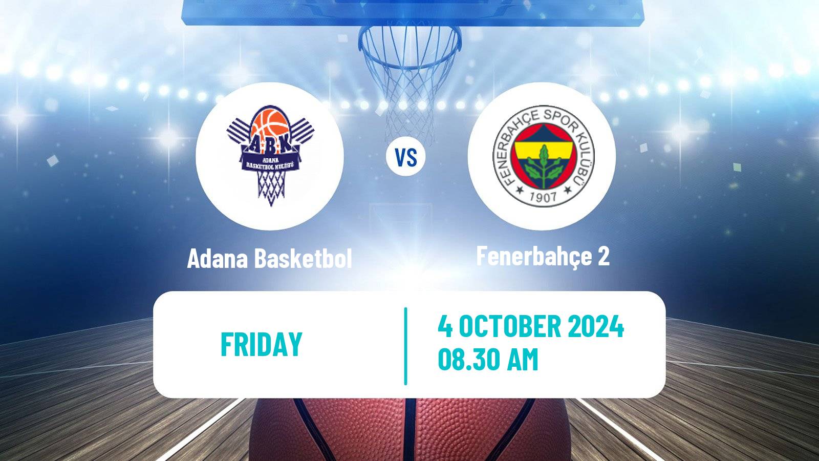 Basketball Turkish TKBL Women Adana Basketbol - Fenerbahçe 2