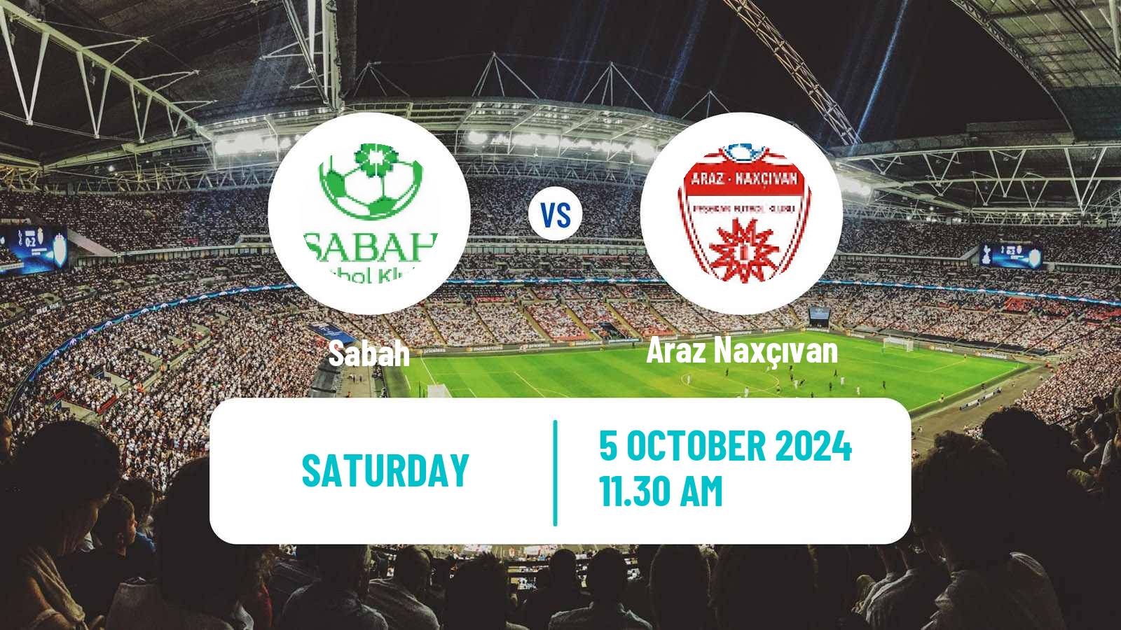 Soccer Azerbaijan Premier League Sabah - Araz Naxçıvan