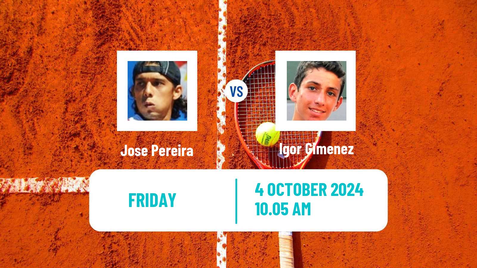 Tennis ITF M25 Luque Men Jose Pereira - Igor Gimenez