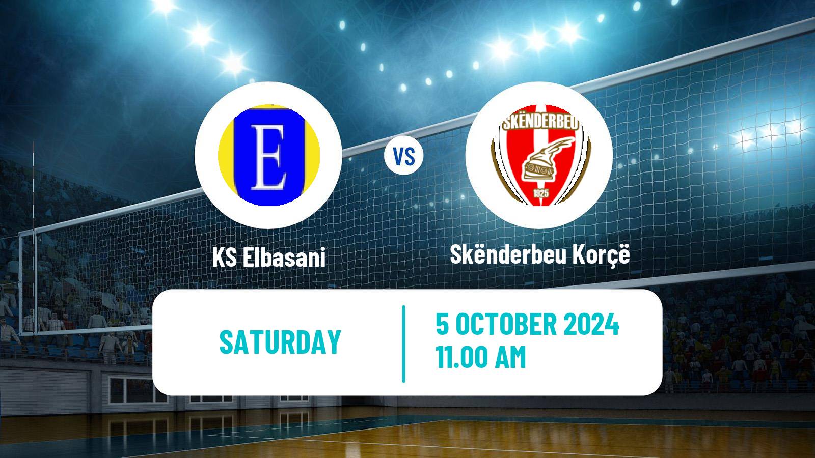 Volleyball Albanian Superliga Volleyball Elbasani - Skënderbeu Korçë