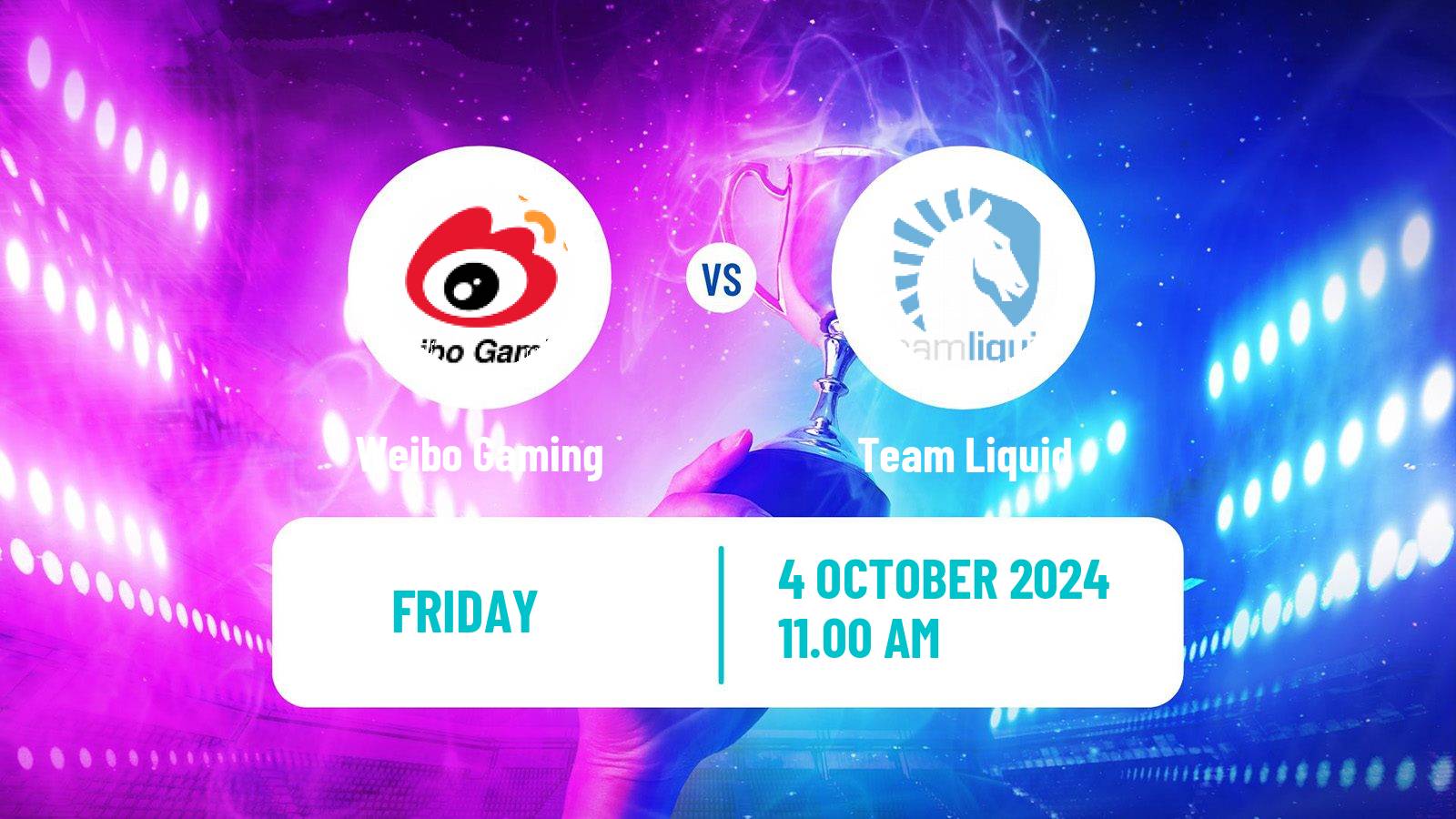 Esports League Of Legends World Championship Weibo Gaming - Team Liquid