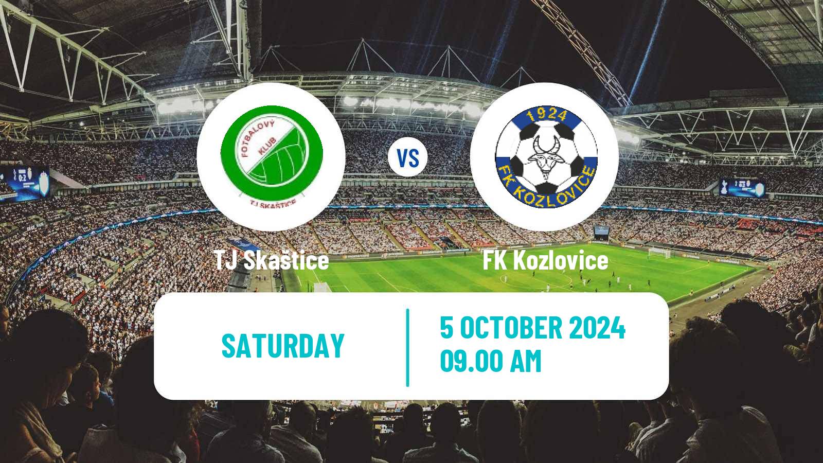 Soccer Czech Division E Skaštice - Kozlovice